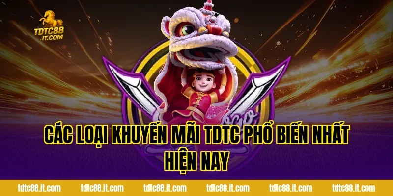 Các loại khuyến mãi TDTC phổ biến nhất hiện nay