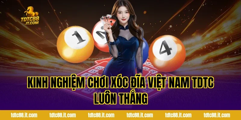 Xóc Đĩa Việt Nam TDTC – Luật Chơi Và Kinh Nghiệm Hot 3 Kinh nghiệm chơi Xóc Đĩa Việt Nam TDTC luôn thắng