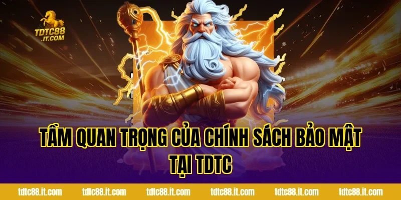 Tầm quan trọng của chính sách bảo mật tại TDTC