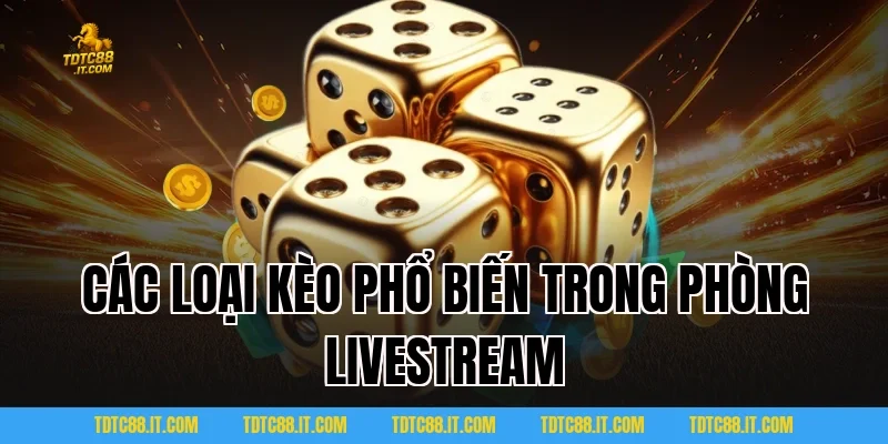 Các Loại Kèo Phổ Biến Trong Phòng Livestream