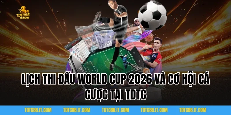 Lịch thi đấu World Cup 2026 và cơ hội cá cược tại TDTC